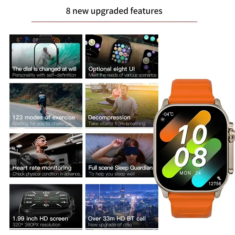 2026 New Smart Watch T900 U2 W – Smartwatch Nexus Bewertung und Preis
