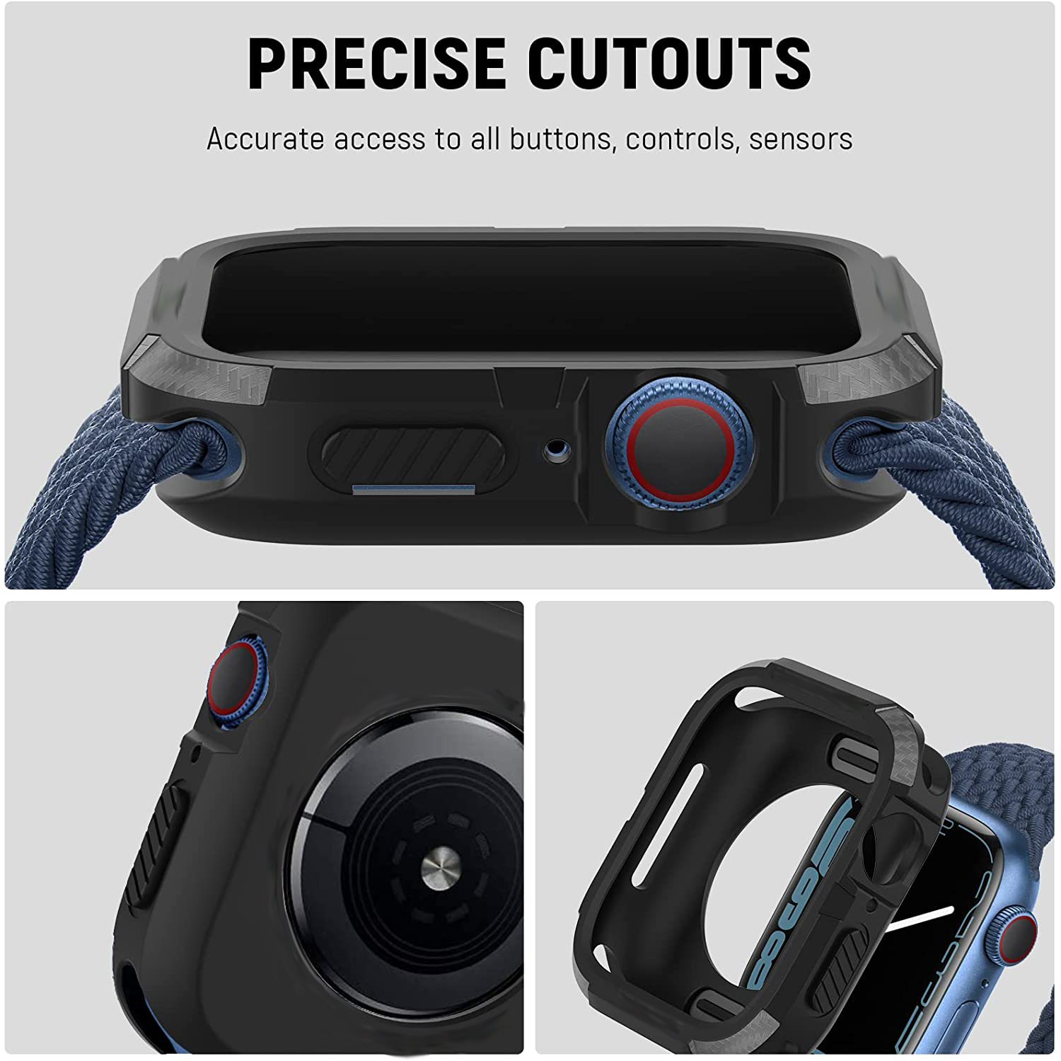 Rugged Cover for Apple Watch C – Smartwatch Band Accessories Bewertung und Preis